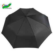 3 chapeaux pliants parapluie de couleur noire pour hommes